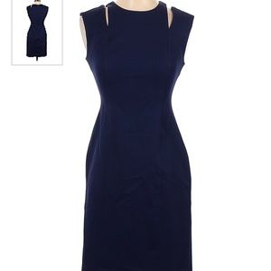 Banana Republic Purple Mid-length Dress